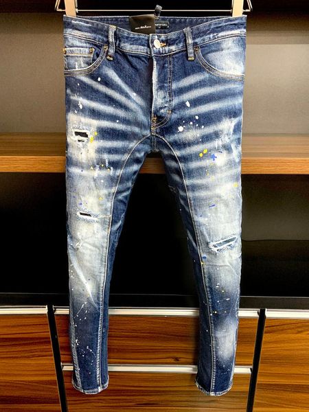 

men's jeans 2021 slim fit men basic casual denim trousers plus size brand clothing 390, Blue