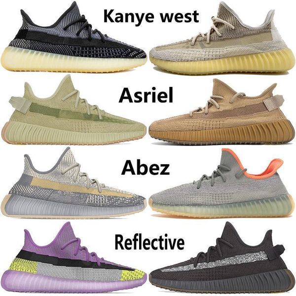 

2021 mens women running shoes israfil cinder earth asriel zebra black white static mens sneakers sports size 36-46