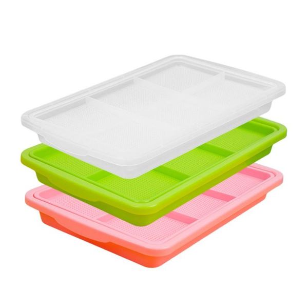 

cat toys pet mint hydroponic grass planting box plastic sprout pot style