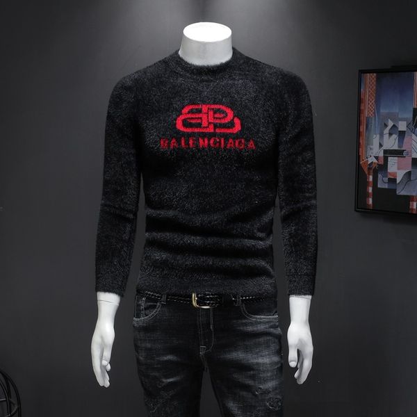 

boutique sweater men's s in autumn and winter of 2021, White;black