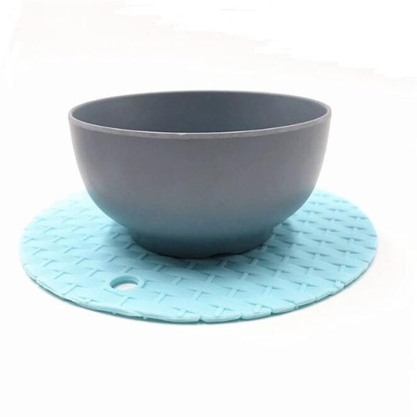 

mats & pads round heat resistant silicone mat individual placemat stand drink mug coasters coffee slip insulation pad holder