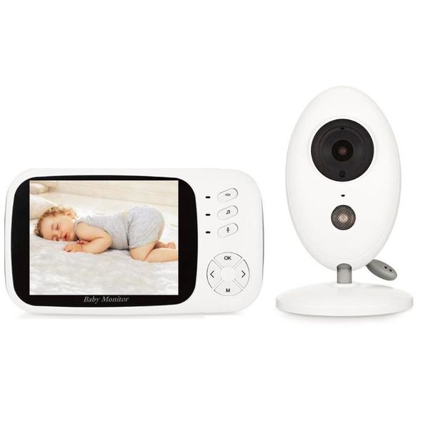 

babykam babyfoon camera niania elektroniczna o noturna 3.5 inch lcd ir night vision 2 way talk temperature sensor lullabies baby monitors