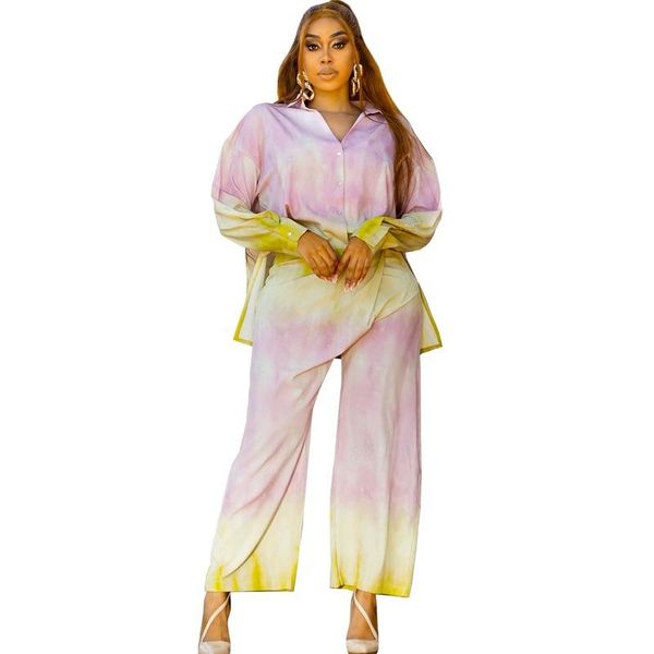 

ethnic clothing 5xl plus size two piece set women tracksuit fall clothes african dresses for 2021 party irregular pants suits outfits, Red