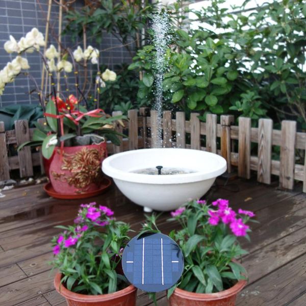 

water fountain pond garden solar powered home decoration submersible brushless pump kit for fish decorations