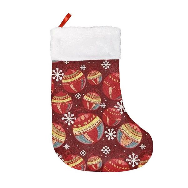 

christmas decorations stockings cute elk snowman print xmas gift candy pocket bag sock for kids tree decor home fireplace pendant