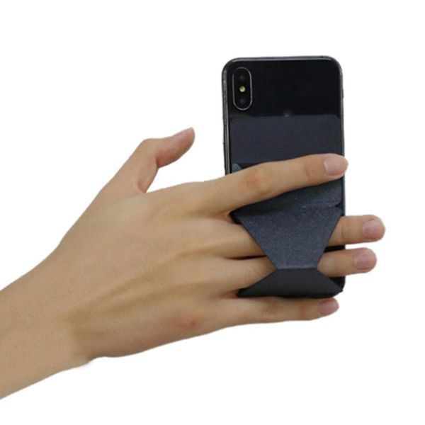 

multifunction folding mobile phone stand holder pu leather/fiberglass bracket for 4.7 inches cellphone cell mounts & holders