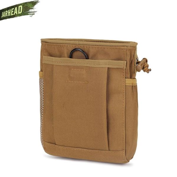 

stuff sacks outdoor military waist molle tactical paintball hunting folding mag recovery dump pouch bag
