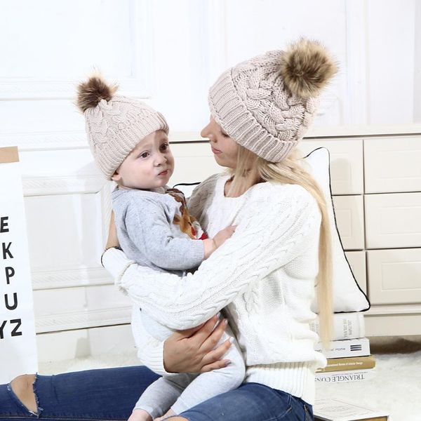 

hair accessories autumn and winter hat for boy girl beanie children's knitted wool cap born baby, Slivery;white