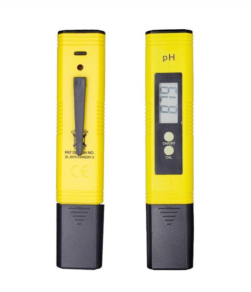 2021 Новый защитный ЖК-дисплей Цифровой PH Meter Peen Tester Точность тестера 0,01 Аквариум Бассейн Вода Вино мочи Автоматическое изменение калибровки