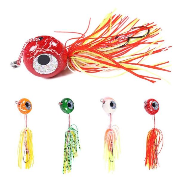 

pcs jig saltwater fishing lure jighead lead sea boating bait grub shrimp rubber skirt tackle artificial swimbait hooks