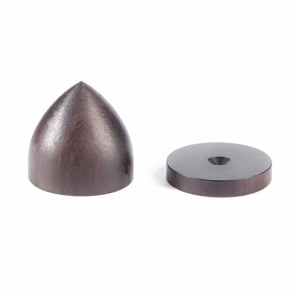 

smart power plugs 23mmx22mm ebony speaker damping isolation base feet stand nail