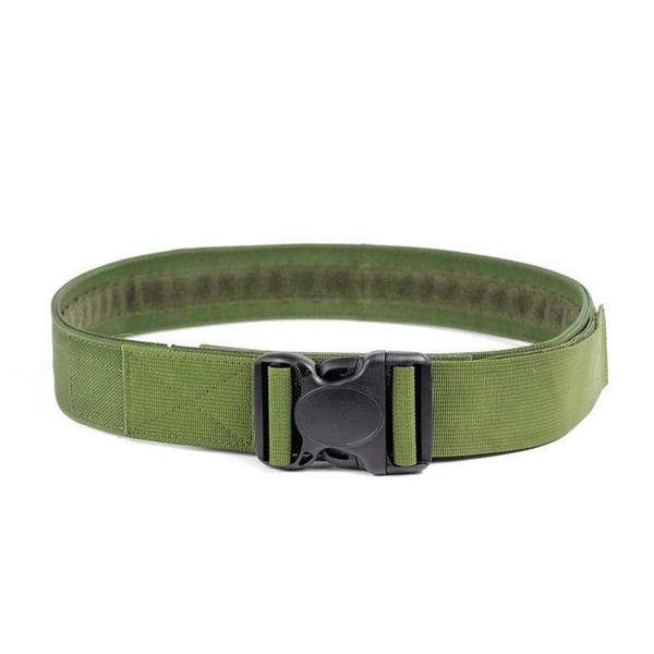 

waist support nylon mesh conveyor belt tactical army duty gear for outdoor hunting accessories, Black;gray