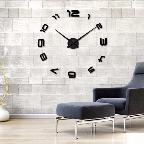 

wall clocks special large diy quartz 3d clock living room big acrylic watch mirror stickers modern design home decor sticker