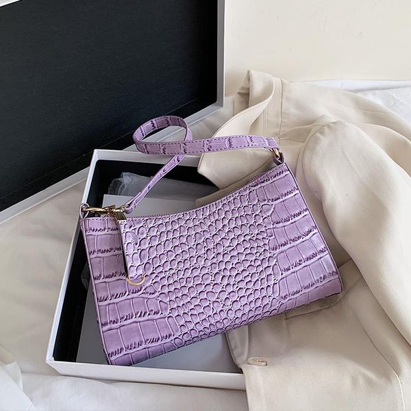 

evening bags women pu crossbody leather armpit bag lady 2021 summer solid color shoulder handbags female cross body