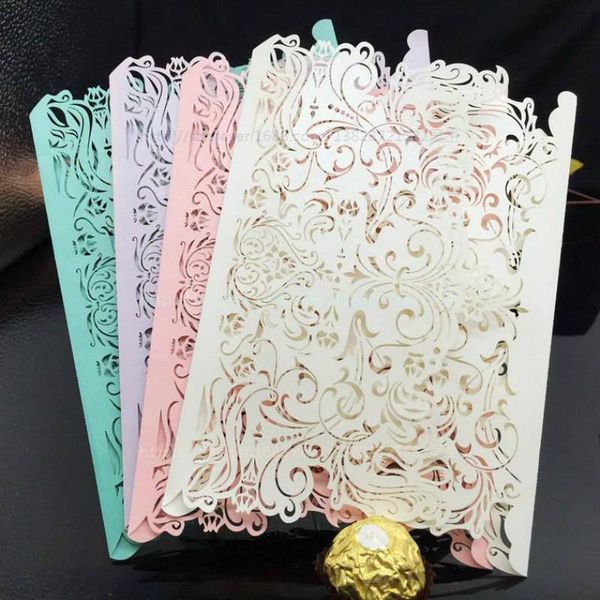 

greeting cards 10pcs custom laser cut heart blank vintage invitation love letters messages wedding favors and gifts 7zsh200