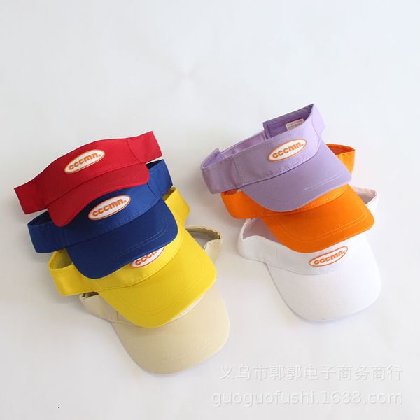 

south korea's same summer children's empty hat for boys and girls, Blue;gray