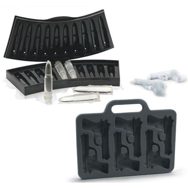 

baking moulds pistol shape silicone ice cube grade diy mold plaster