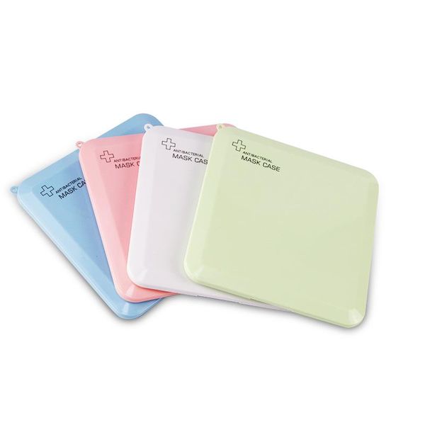 

storage bags 1pcs mask holder box disposable to store masks portable square save bag home dustproof