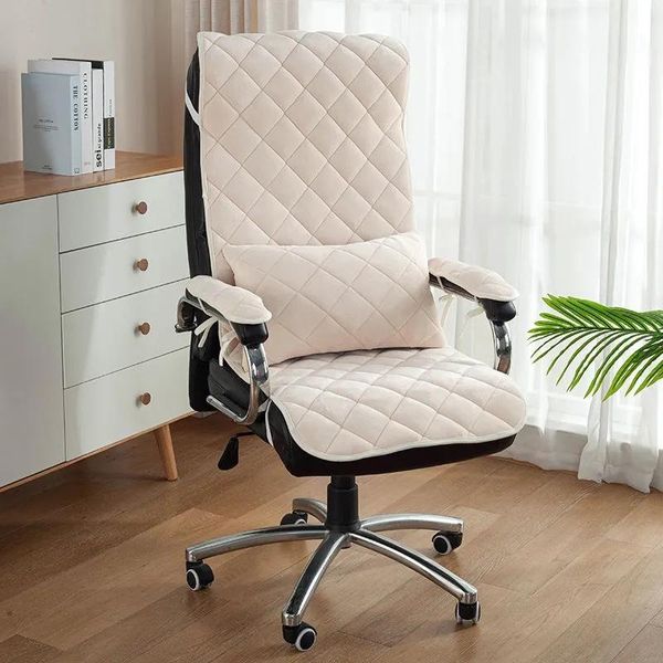 

cushion/decorative pillow office sedentary mats crystal velvet one-piece cushion student seat back cushions waist support pads chair backres