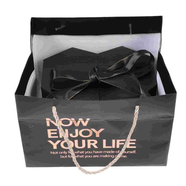 

gift wrap 1 set of creative bow knot case clamshell heart-shaped packing