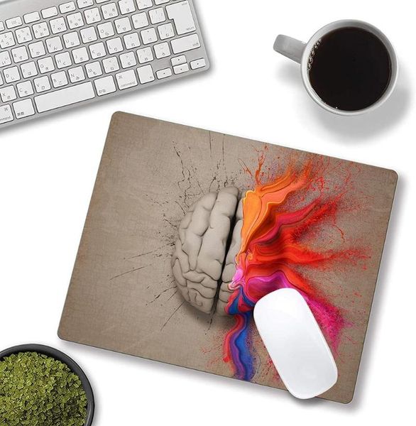 

mouse pads & wrist rests small size computer pad gamer natural rubber anime art anti-slip lovely office decoration home desk mat creative br