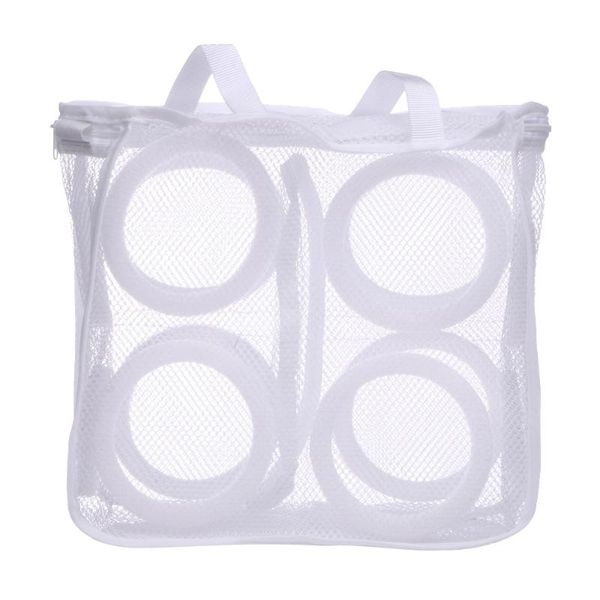 

portable washing machine dedicated shoe care zippered mesh laundry wash bags home wardrobe bathroom practical storage