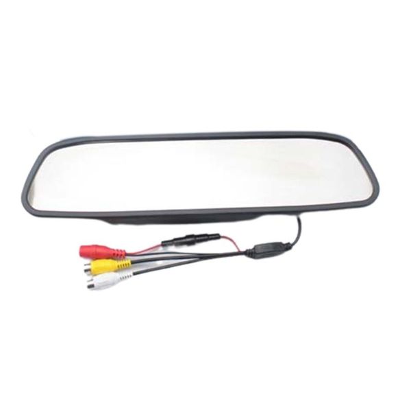 

car video 4.3 inch rearview mirror monitor waterproof camera for bus engineering equipment vehicle etc