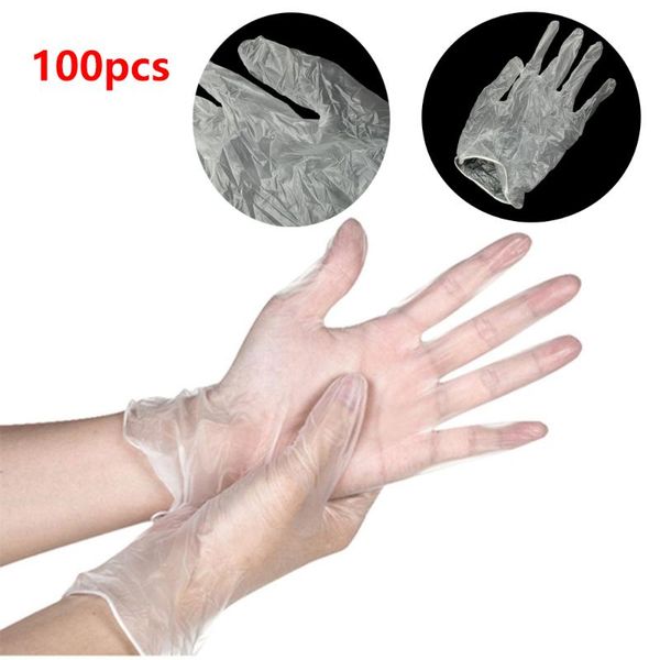 

disposable gloves 10/20/50/100pcs nitrile latex pvc puncture resistant household hand protection glove