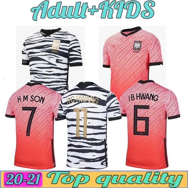 

korea mens soccer jerseys national team u j i kwon c hwang h m son home away football shirt short sleeve uniforms, Black;yellow