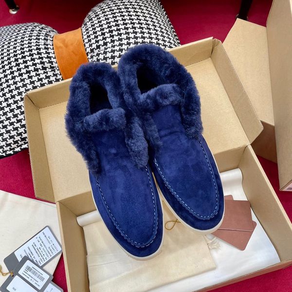 

shoes genuine leather luxury designer sneaker womens black flat size 35-44 w2