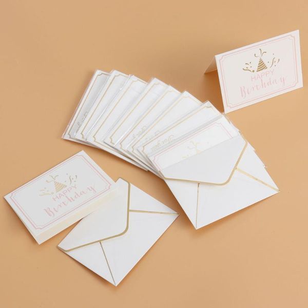 

greeting cards 10pcs with envelopes blessing blank note