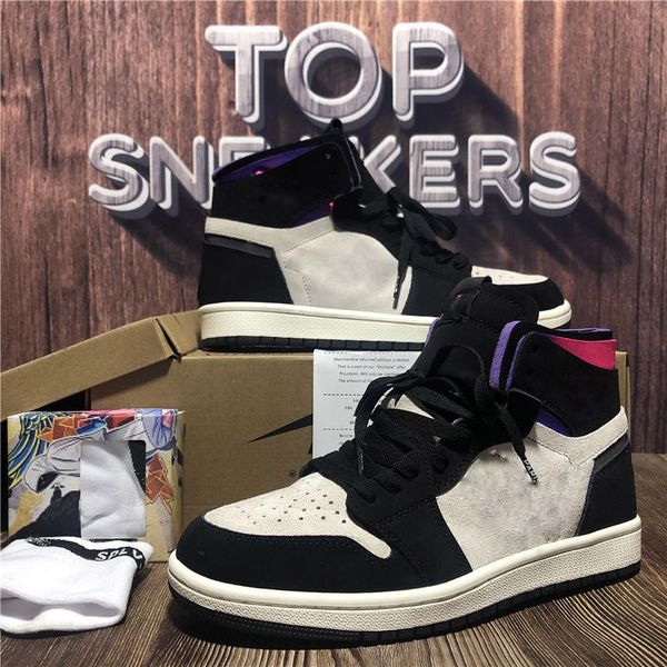 

jumpman 1 1s basketball shoes high travis scotts fearless obsidian unc mens women young banned bred toe chicago sportsm trainer sneakers wit