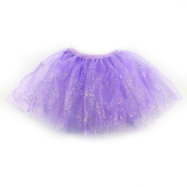 

skirts kids girls princess short tutu skirt bling tulle party ballet dance, Blue