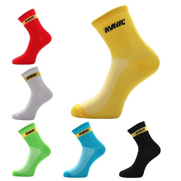 

sports socks cycling simple multicolor breathable deodorant men women bike, Black