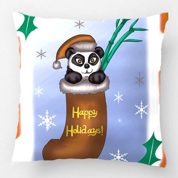 

christmas panda wedding decorative cushion cover pillow case customize gift high-quality by lvsure for car sofa seat pillowcase cushion/deco