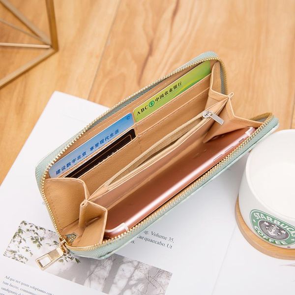 

wallets casual women lady purses totes feminina marble patent leather clutch bags girls zipper card coin money holder pouch pack, Red;black