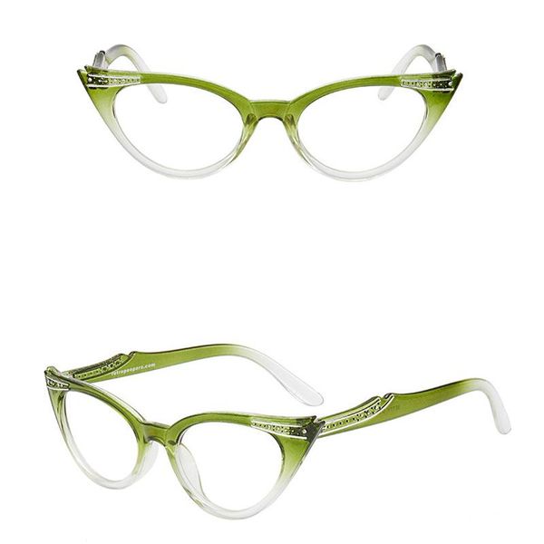 

sunglasses retro cat eye women glasses female classic candy color frame clear lens men's and women's optical, White;black