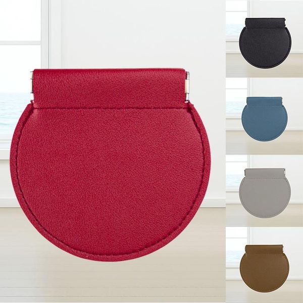 

wallets card holder slim bank id cards coin pouch case bag wallet organizer women men thin business vintage, Red;black