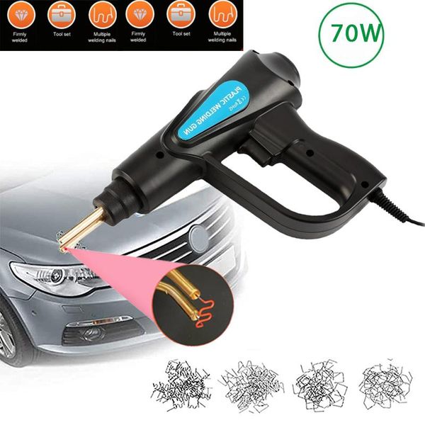 

professional heat guns plastic welders welding equipment pvc repairing machine car bumper stapler hit staples garage tools