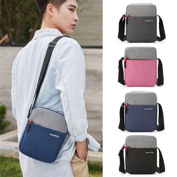 

men shouler bag canvas diagonal mini shoulder multi-function mobile phone outdoor hanging casual sports travel cosmetic bags & cases