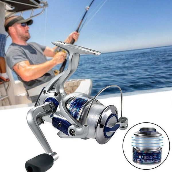 

wheel fish fishing reel sea feeder coil fixed spool baitcasting accessories reels