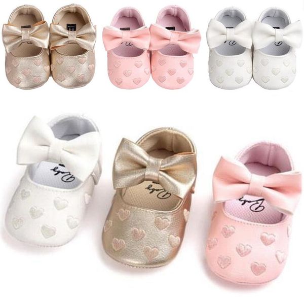 

first walkers casual baby shoes infant girl crib bowknot soft sole prewalker sneakers walking
