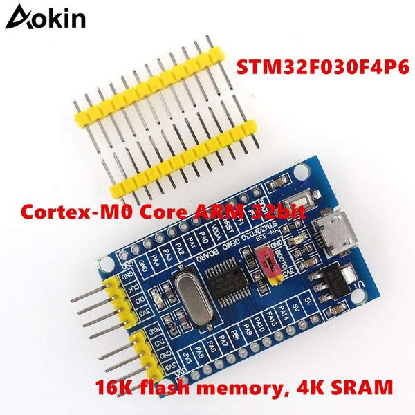 

integrated circuits 48 mhz stm32f030f4p6 small systems development board cortex-m0 core 32bit mini system panels