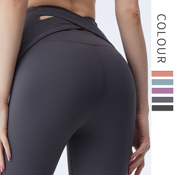 

cross messenger bags yogawear peach hip back women's fast dry running fitness high waist yoga pants, Gray