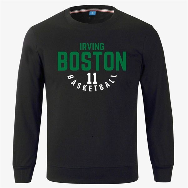 

new terry crew neck pullover in autumn and winter, Black