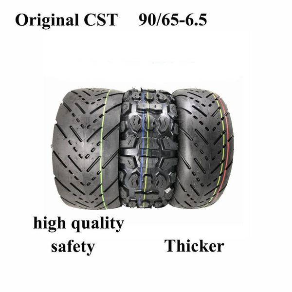 

motorcycle wheels & tires 90/65-6.5 thickened tubeless tire for cst 11 inch electric scooter modified inner outer tyre
