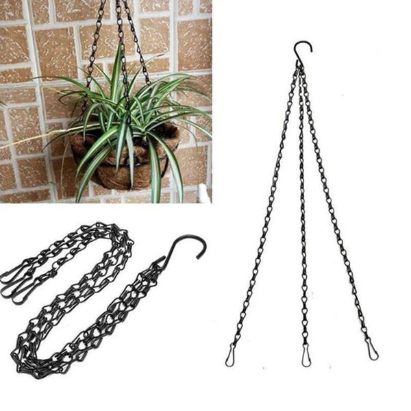 

hooks & rails hanging basket chains flower pot plant replacement chain hanger for bird feeders