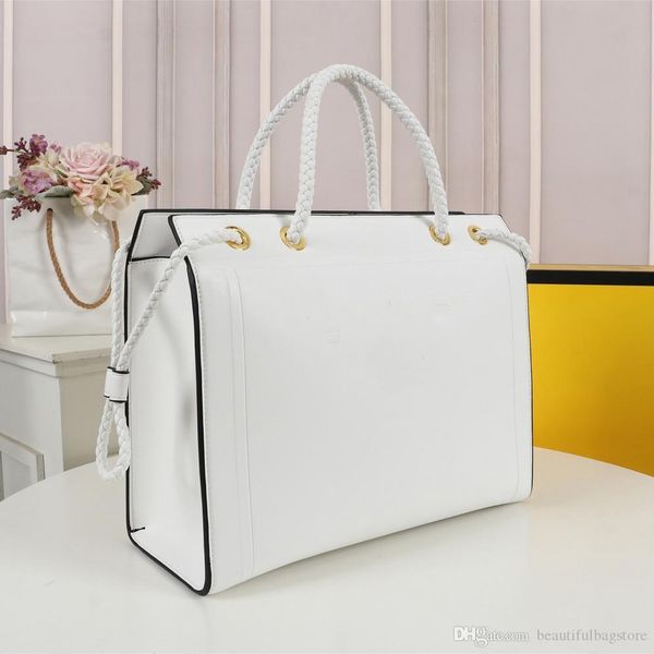 

luxury designer solid color shopping bag large capacity multicolor fashion totebag