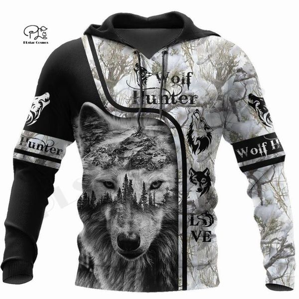 

men's hoodies & sweatshirts plstar cosmos 3dprint est wolf native animal tattoo harajuku streetwear funny unique awsome casual hoodies/, Black