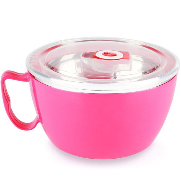 

bowls soup large stainless steel bowl handle kitchen noodle mixing serving korean utensilios para casa storage ea60w